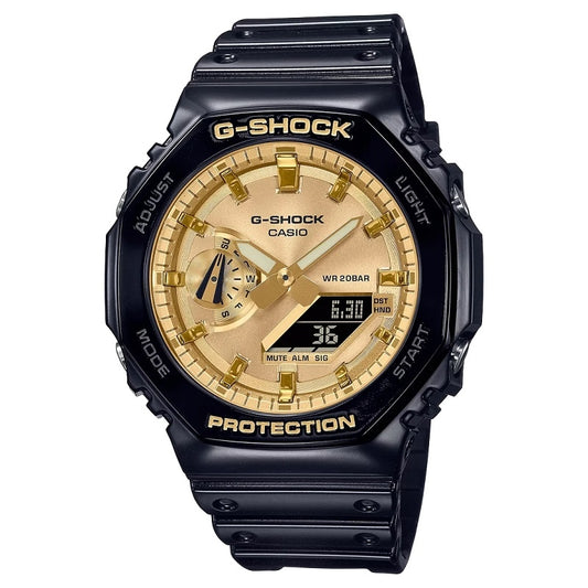 OROLOGI Casio G-Shock Mod. Oak - Gold Dial . GA-2100GB-1AER