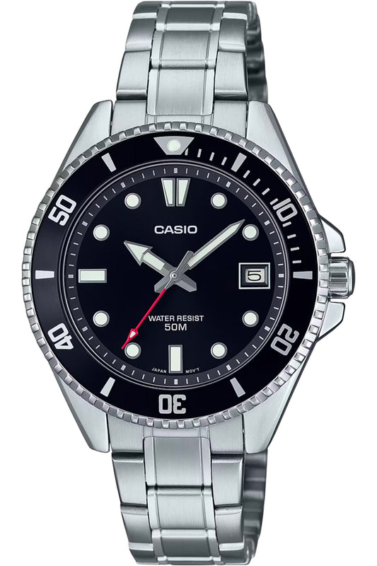 CASIO Collection watch - GNT 3H SS BLK Casual MDV-10D-1A1VEF Quartz